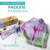 PACK PAÑUELOS ECOLÓGICOS
