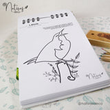 Libro para pintar Aves