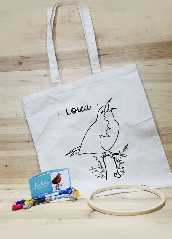 Kit Bordado Loica